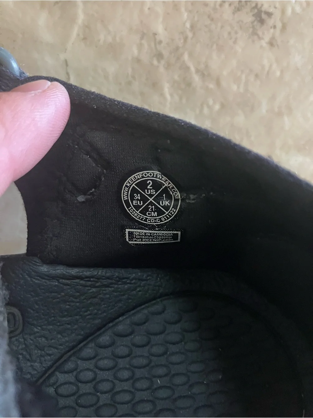 Keen Kids Steel Grey & Black Closed-Toe Sport Sandals